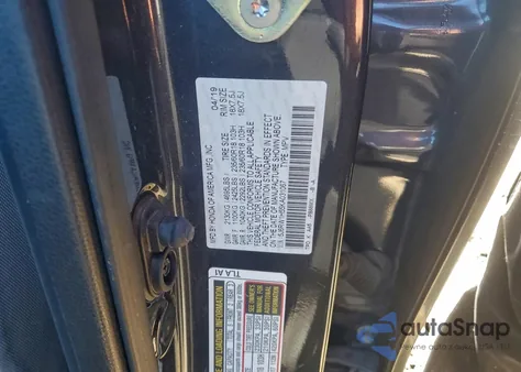 2019 Honda Cr-V Ex из США, поврежденный, VIN 5J6RW1H55KA031067